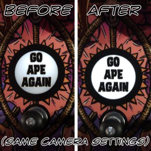 Go Ape Again insert light corrector for King Kong